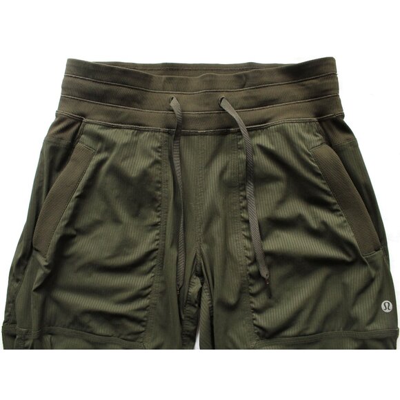 Lululemon Dance Studio Mid-Rise Pant 31" / Size 4 / Dark Olive - Picture 6 of 11
